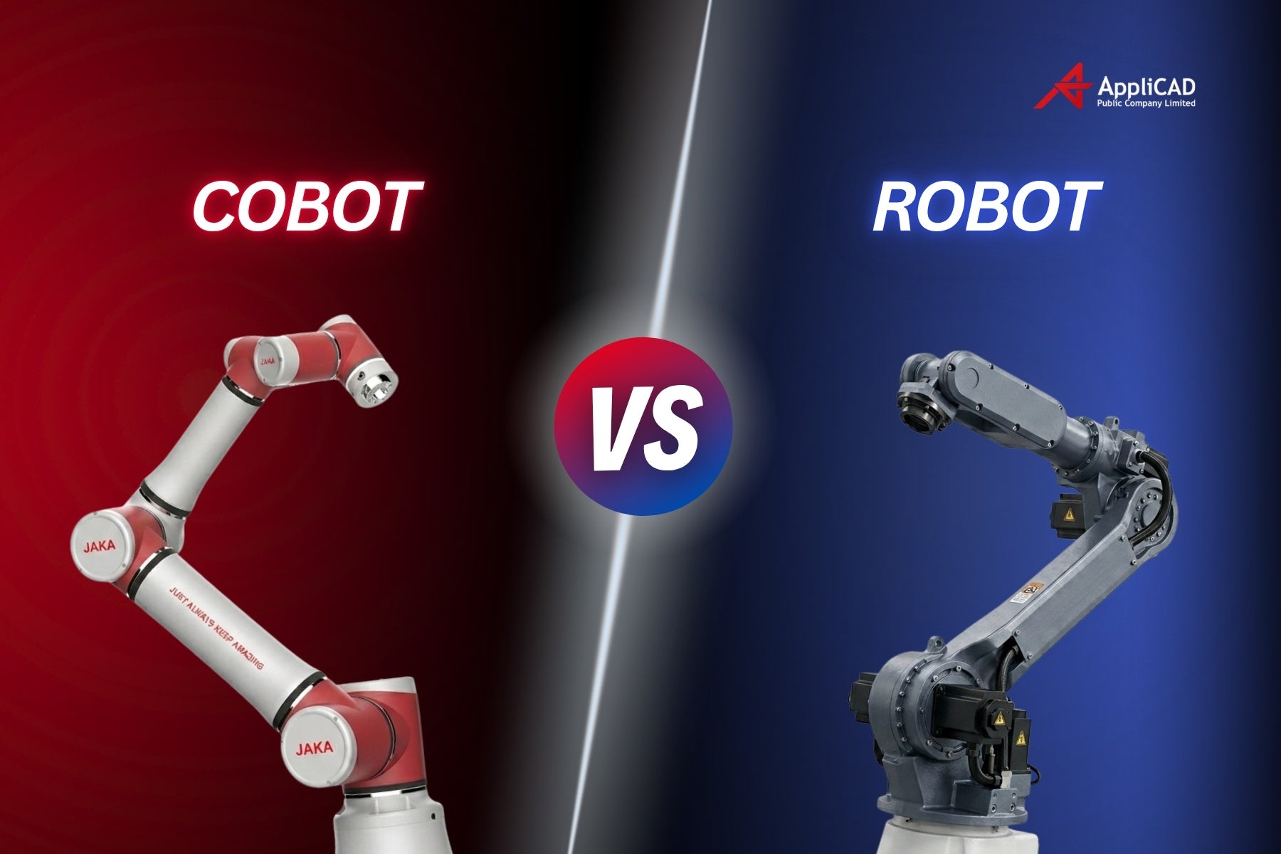 Cobot VS Robot แตกต่างกันอย่างไร? เทียบชัดๆก่อนตัดสินใจลงทุน