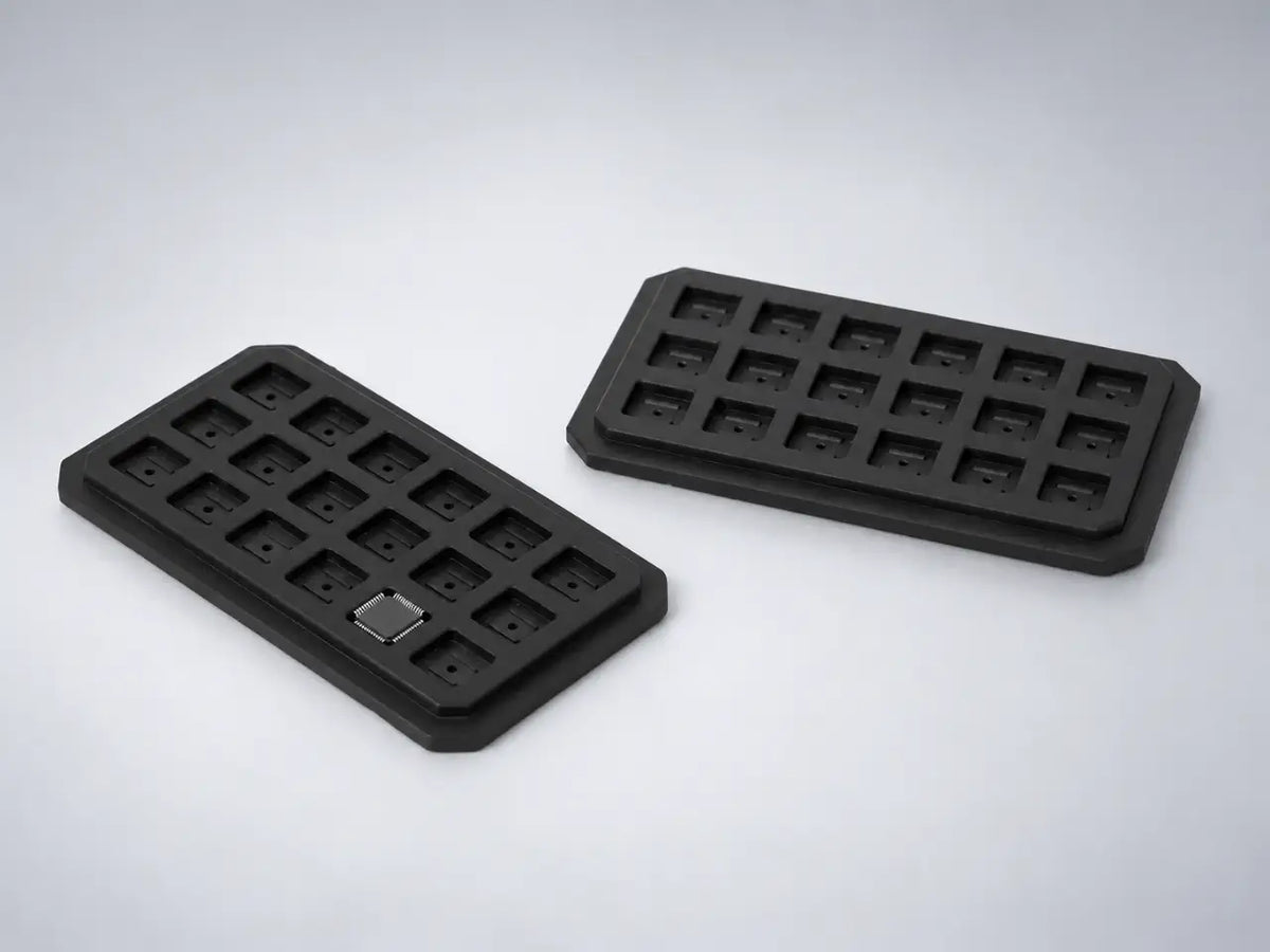 Custom trays for component handling and storage