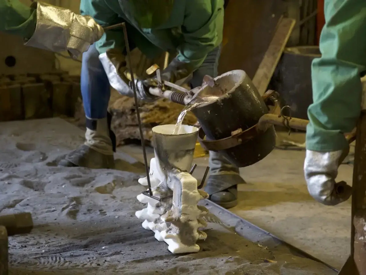 Industrial Investment Casting Workflow