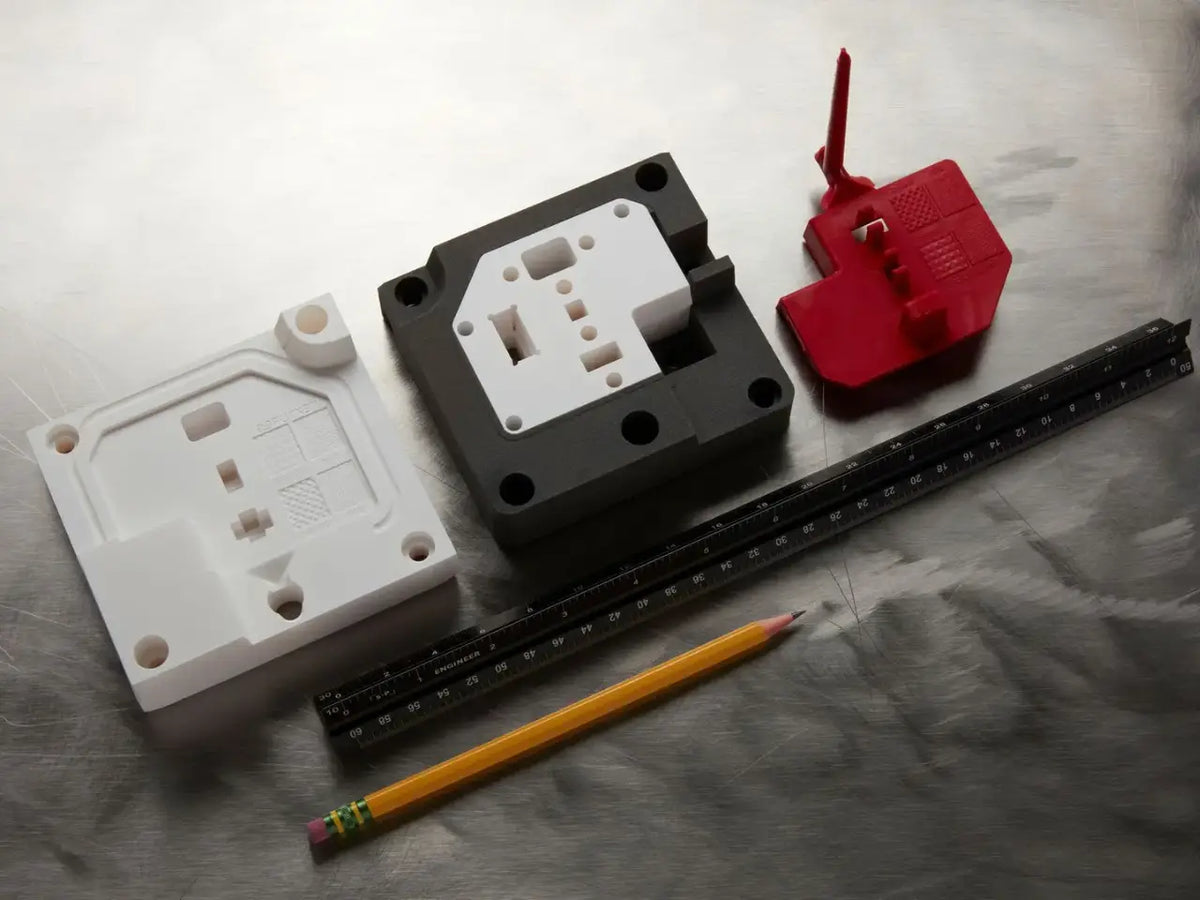 Short-run injection mold masters and inserts